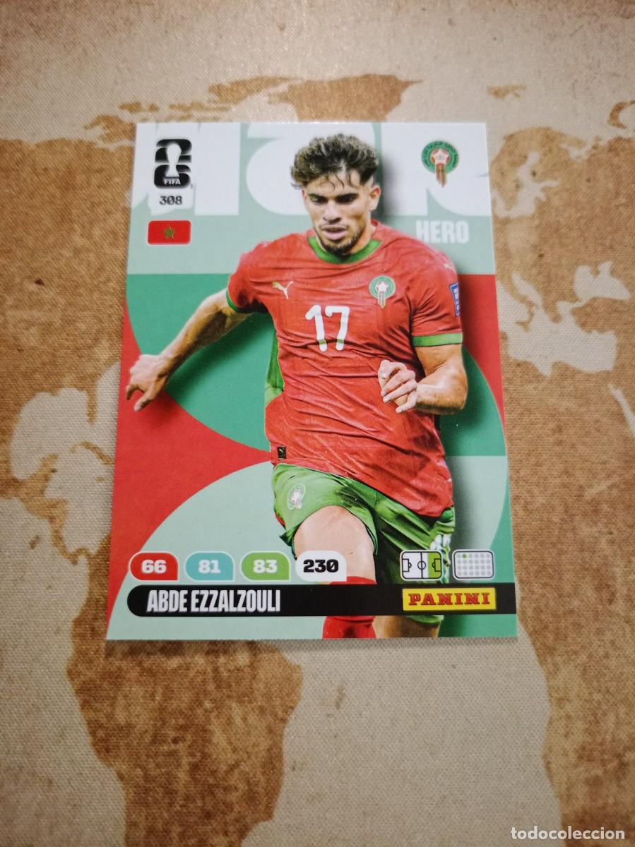 Cromos de f&uacute;tbol: Marruecos 308 ABDE EZZALZOULI Adrenalyn WORLD Cup 2026