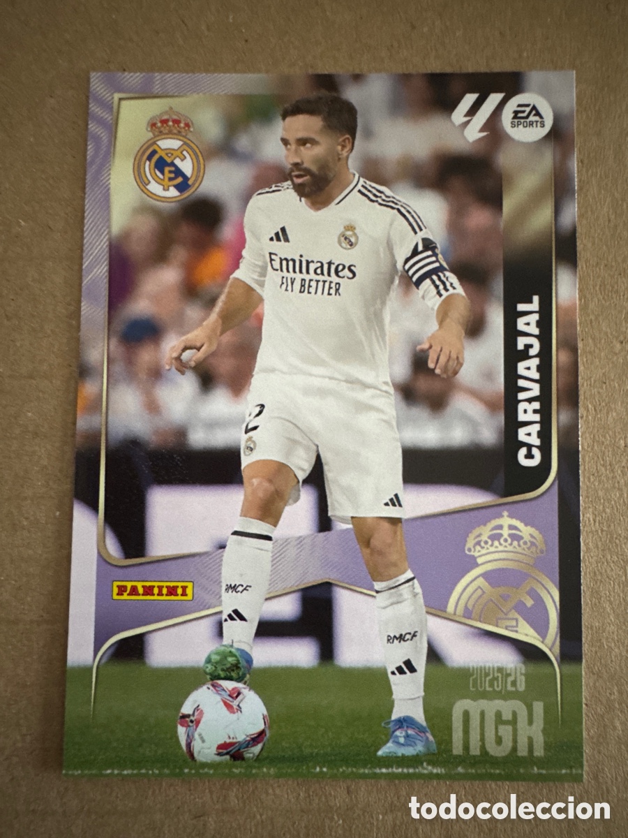 Cromos de f&uacute;tbol: # 220 Carvajal Real Madrid Megacracks 25 26 2025 2026 MGK