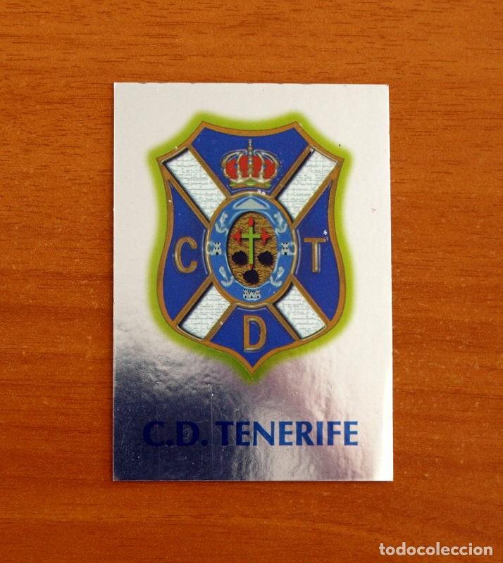 Cromos de f&uacute;tbol: Tenerife - N&ordm; 400 Escudo Brillo Liso - Mundicromo Las Fichas de la Liga 2001-2002, 01-02