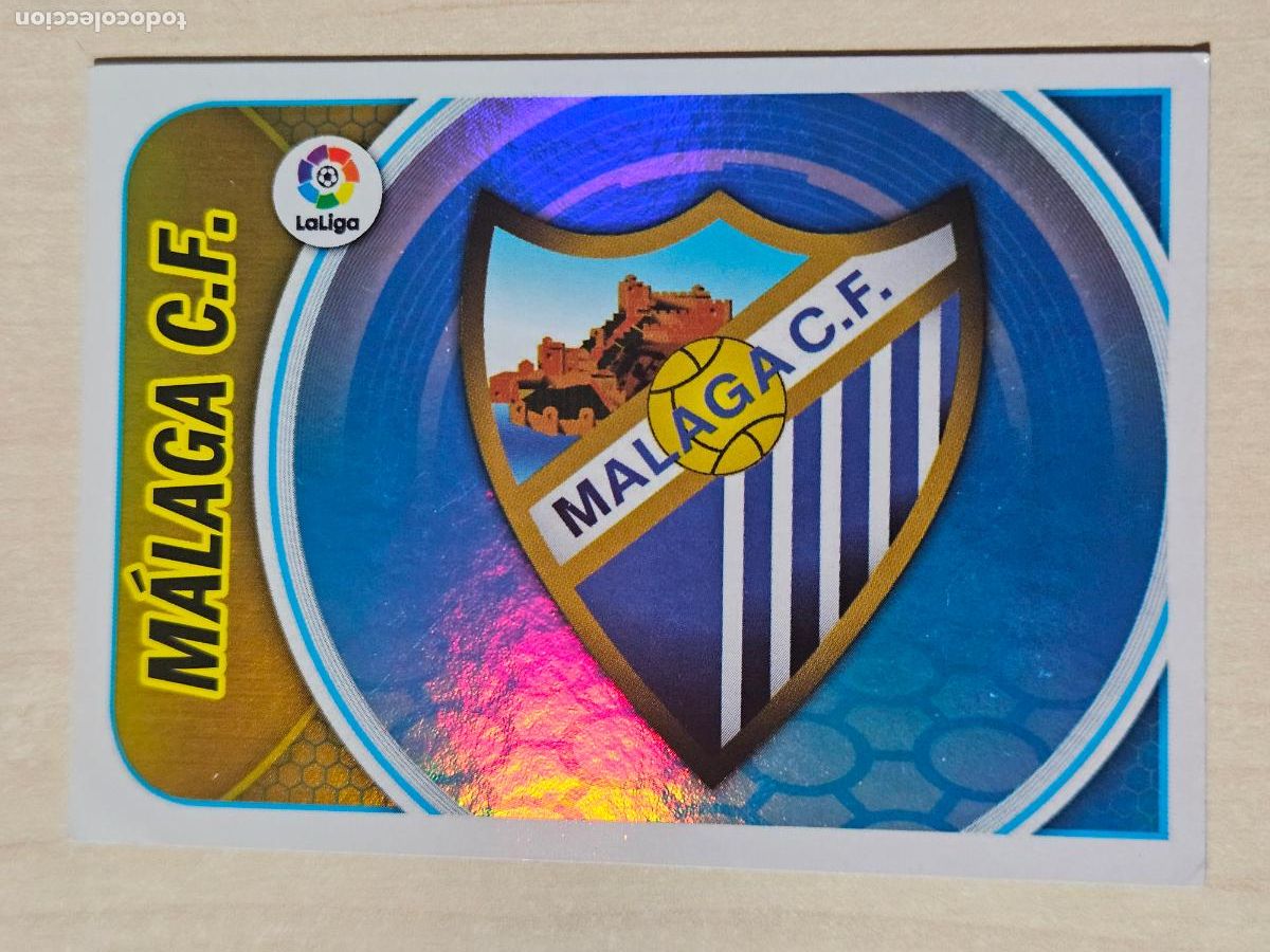 Figurine di Calcio: 27 CROMO ESCUDO - ESTE 2016 17 - 16 17 - CROMO SIN PEGAR - MALAGA