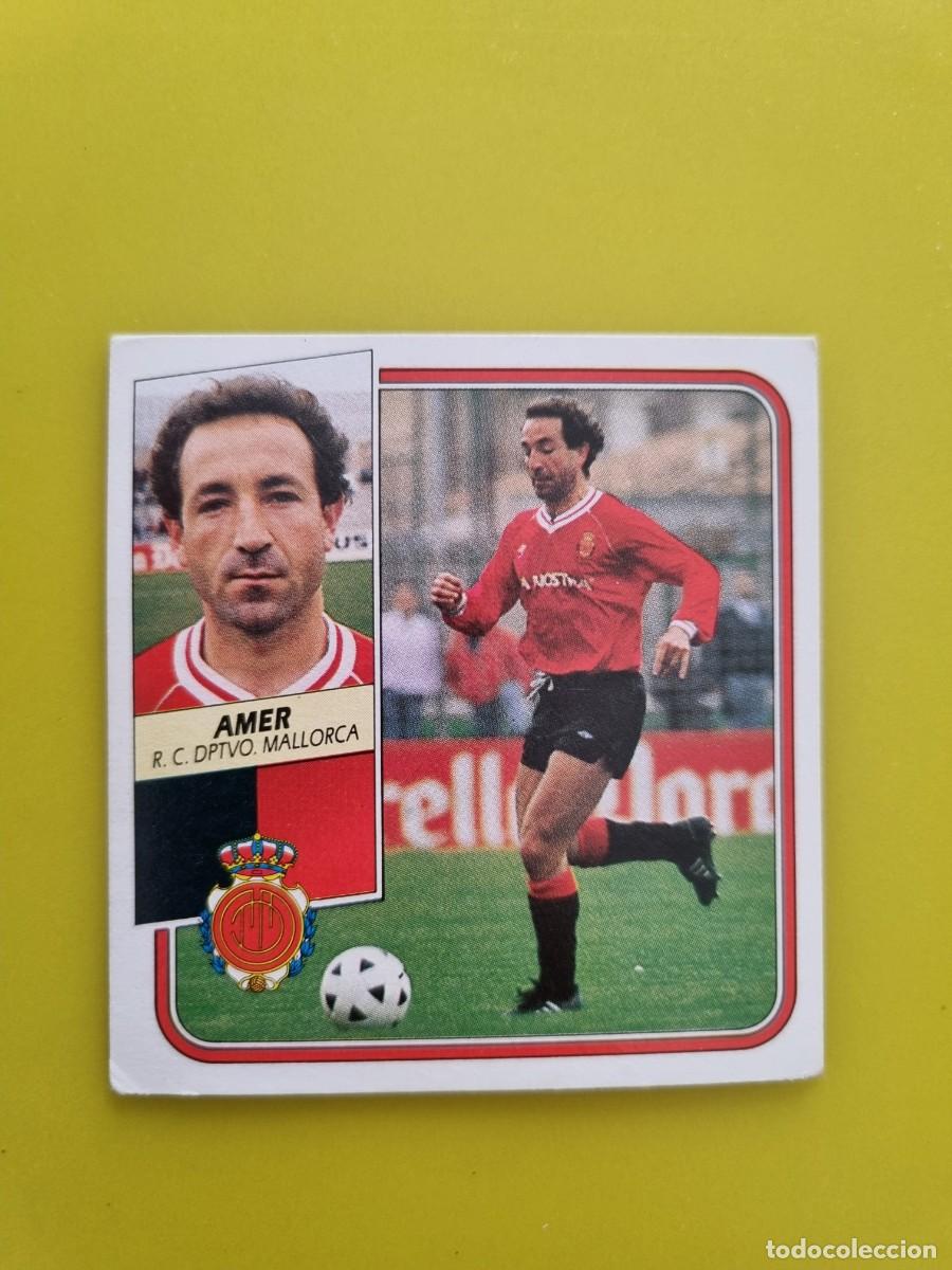 Figurine di Calcio: CROMO FUTBOL LIGA ESTE 89 90 1989 1990 NUNCA PEGADO SIN PEGAR AMER RCD MALLORCA AR926