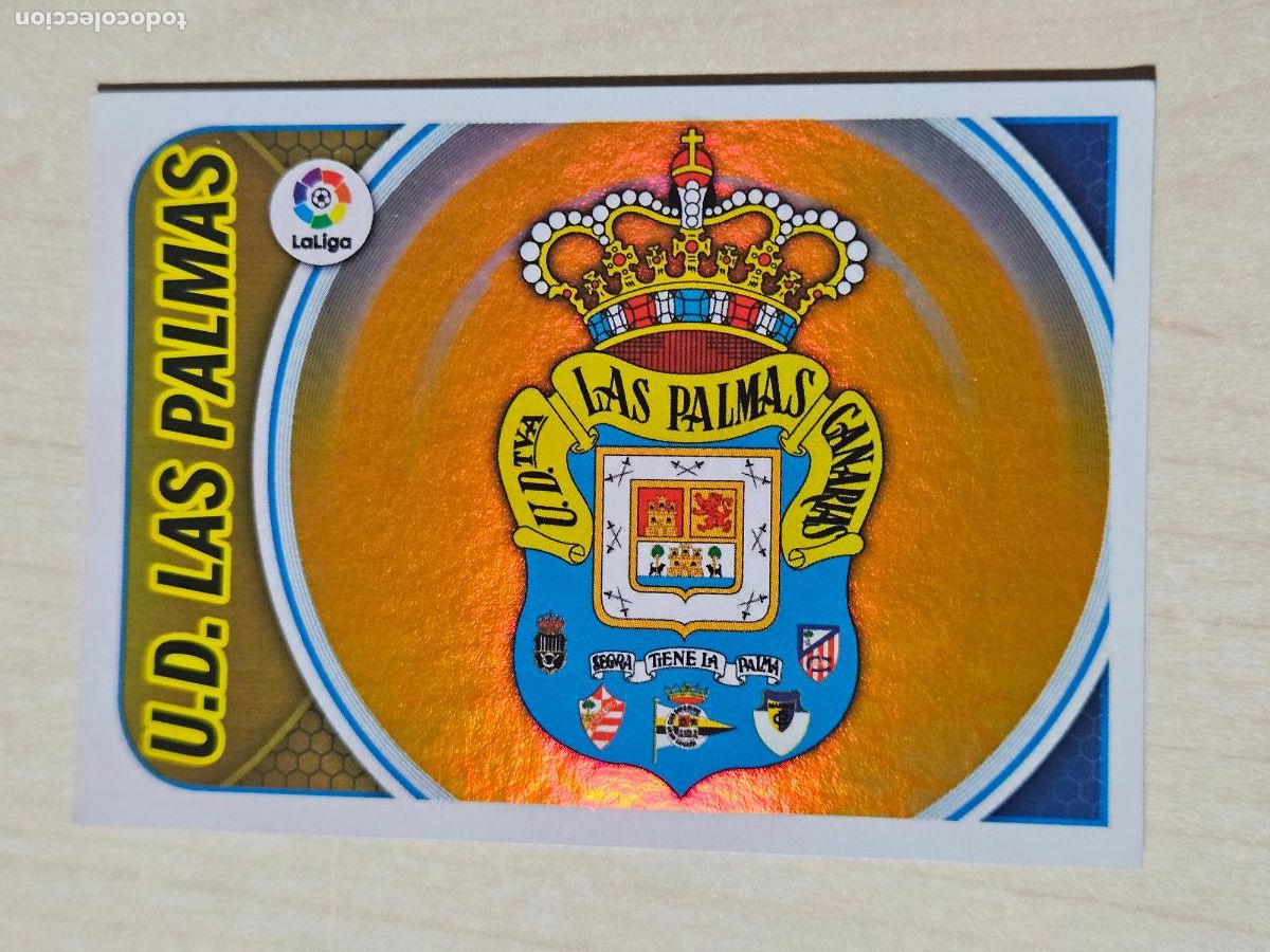 Figurine di Calcio: 21 CROMO ESCUDO - ESTE 2016 17 - 16 17 - CROMO SIN PEGAR - LAS PALMAS