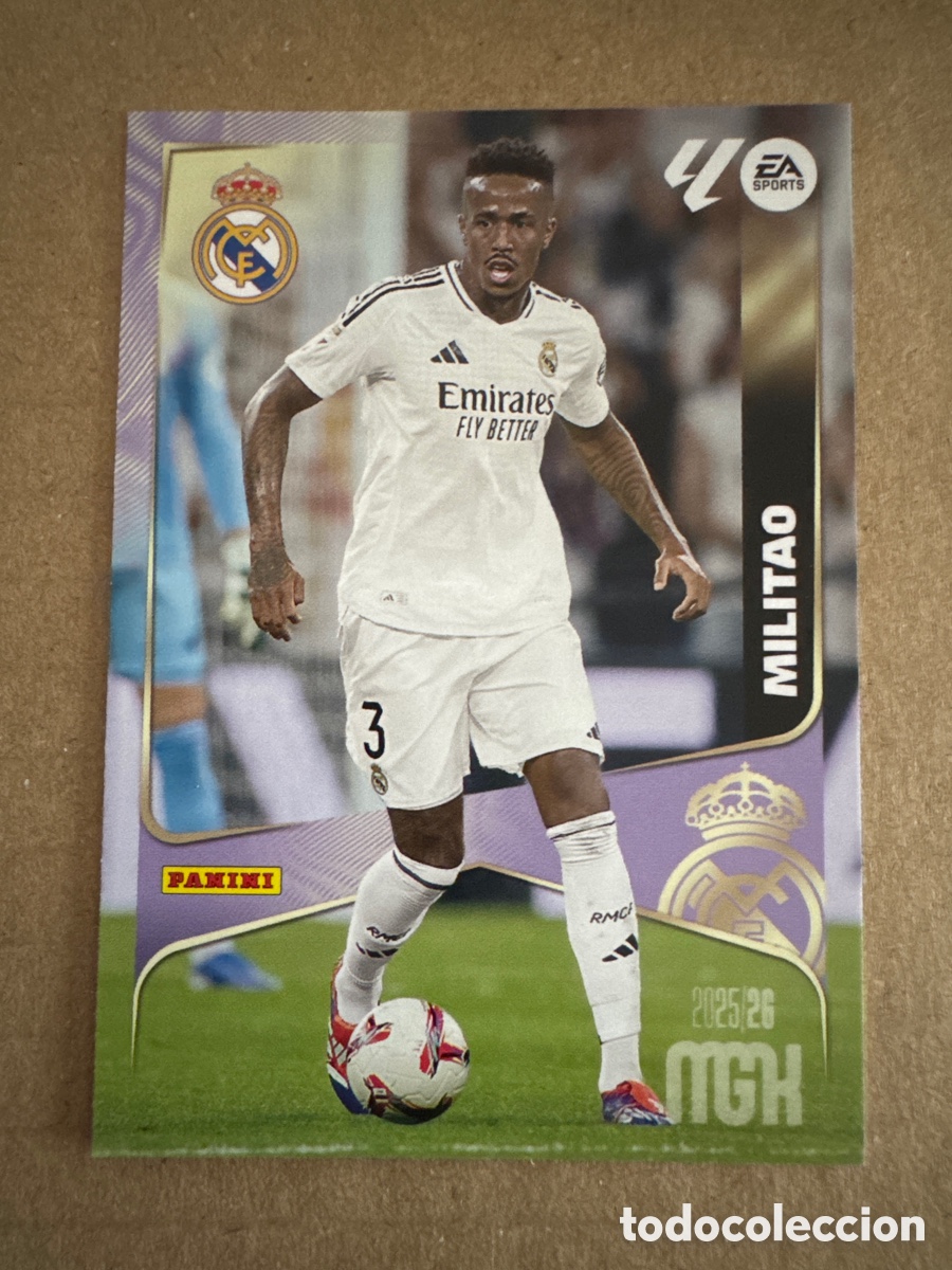 Figurine di Calcio: # 221 Militao Real Madrid Megacracks 25 26 2025 2026 MGK