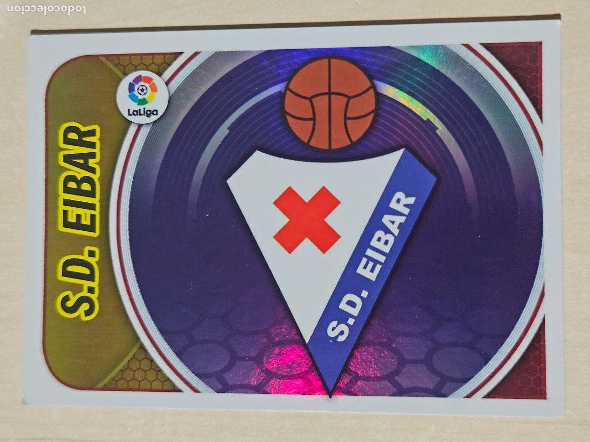 Figurine di Calcio: 15 CROMO ESCUDO - ESTE 2016 17 - 16 17 - CROMO SIN PEGAR - EIBAR