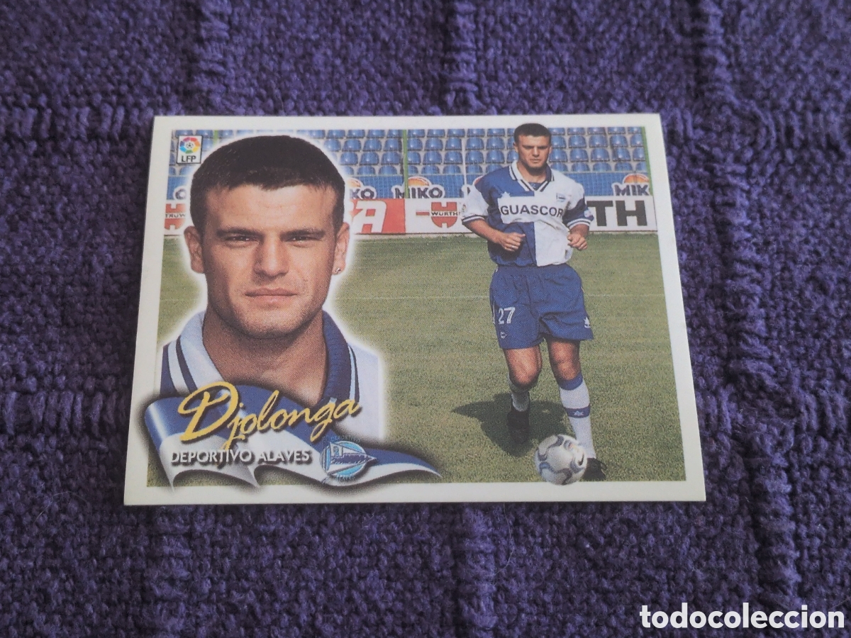 Cromos de f&uacute;tbol: Alav&eacute;s - Djolonga - COLOCA - Ediciones Este Liga 2000-2001, 00-01 - Nunca pegado