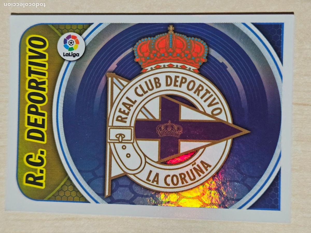 Cromos de Futebol: 13 CROMO ESCUDO - ESTE 2016 17 - 16 17 - CROMO SIN PEGAR - DEPORTIVO DE LA CORU&Ntilde;A
