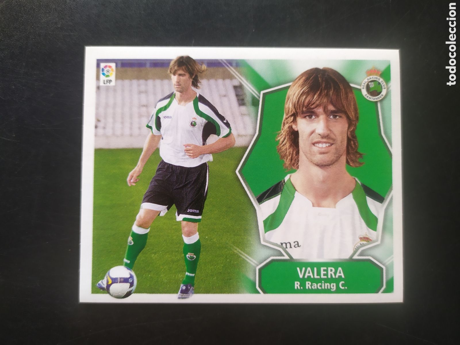 Cromos de Futebol: Liga este 2008 2009 08 09 panini Valera fichaje n&deg; 56 Racing Santander