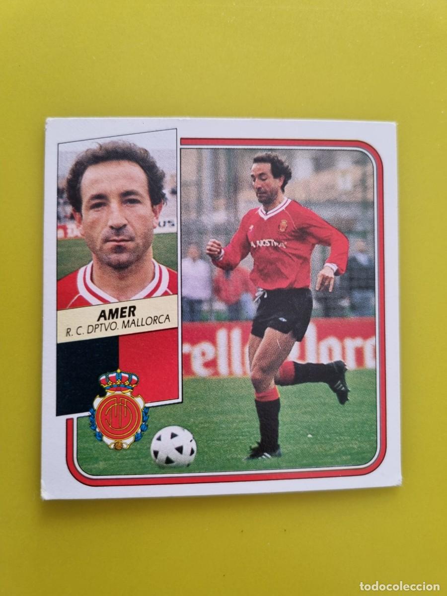 Cromos de f&uacute;tbol: CROMO FUTBOL LIGA ESTE 89 90 1989 1990 NUNCA PEGADO SIN PEGAR AMER RCD MALLORCA AR926