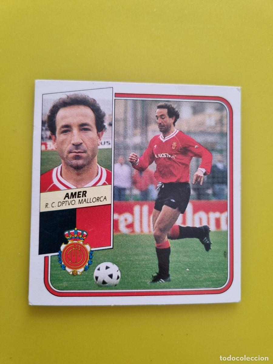 Cromos de f&uacute;tbol: CROMO FUTBOL LIGA ESTE 89 90 1989 1990 NUNCA PEGADO SIN PEGAR AMER RCD MALLORCA AR926