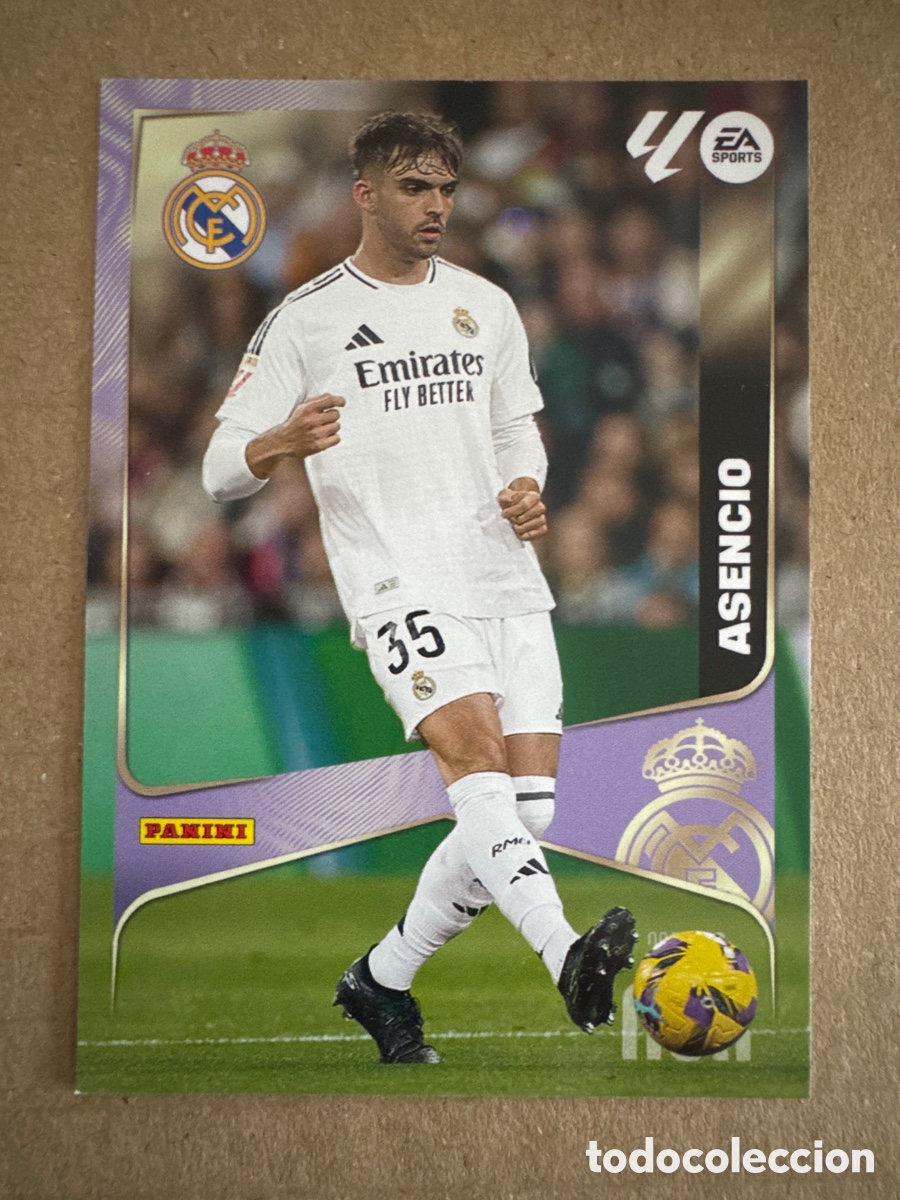 Cromos de f&uacute;tbol: # 222 Asencio Real Madrid Megacracks 25 26 2025 2026 MGK