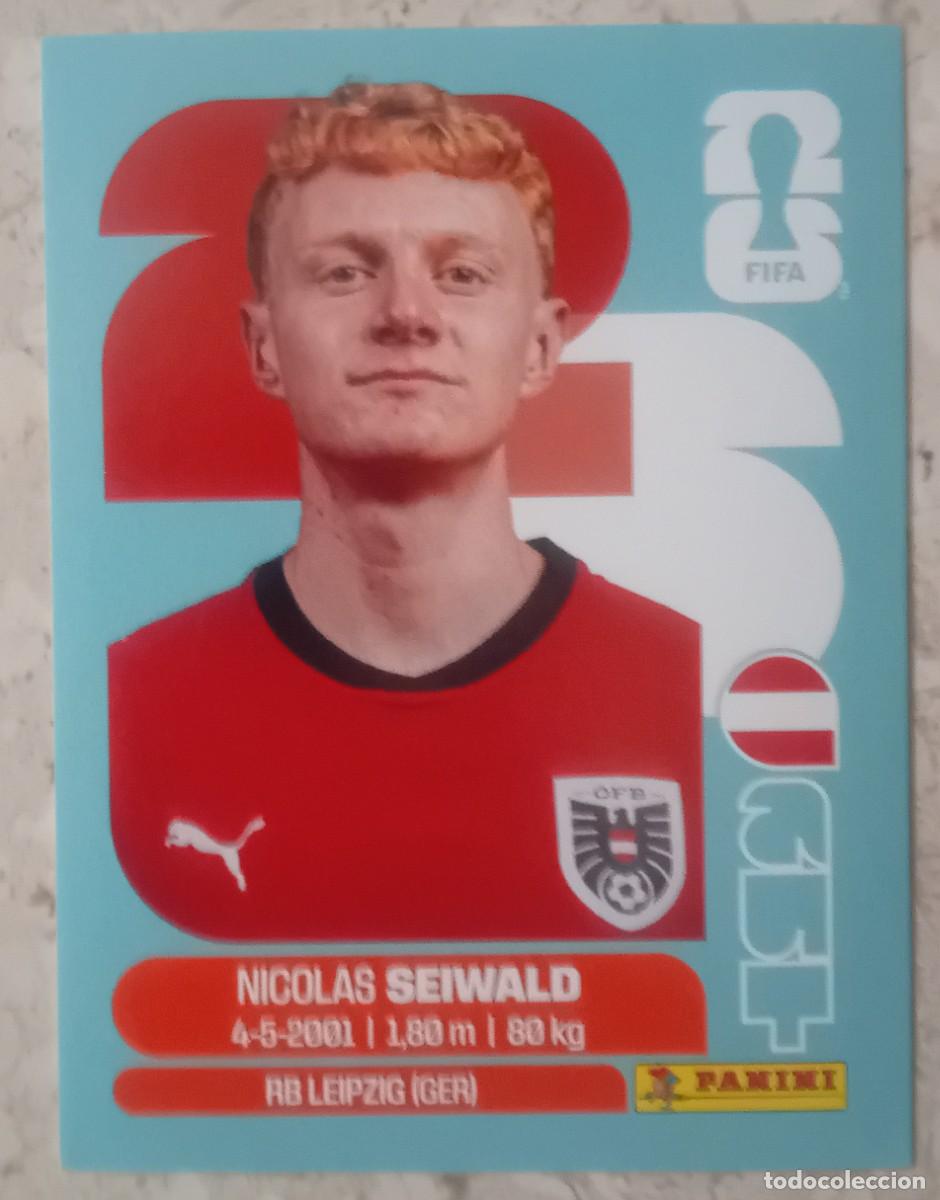 Cromos de f&uacute;tbol: Figurina Panini 2026 Cromo World Cup Usa Mundial 2026 Nicolas Seiwald Austria n AUT 15