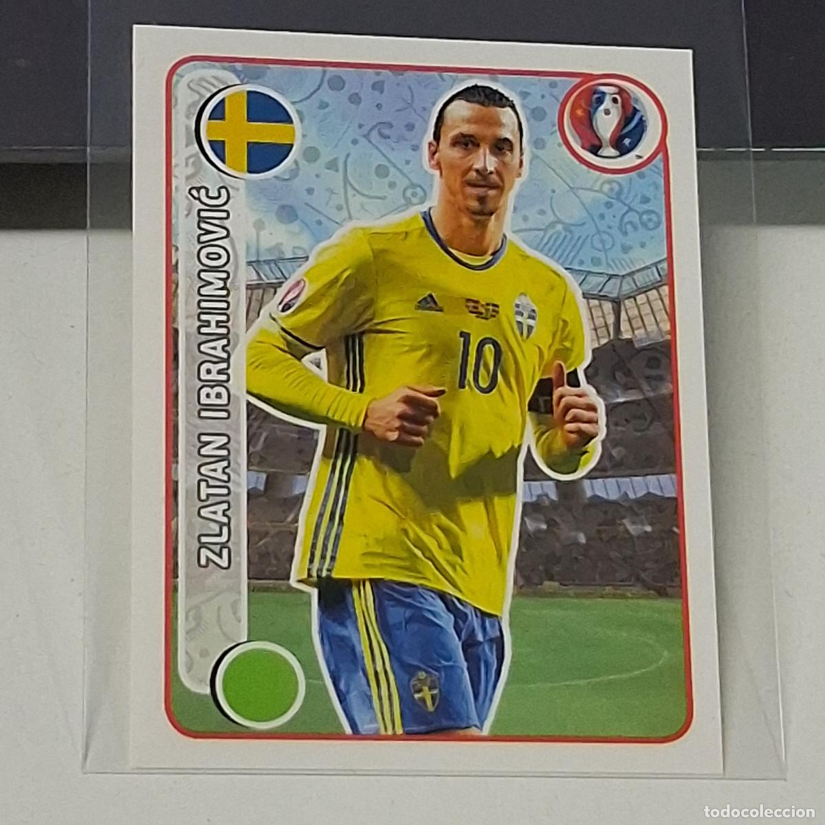 Cromos de f&uacute;tbol: D9 543 ZLATAN IBRAHIMOVIC SUECIA SWEDEN BARCELONA MILAN PANINI UEFA EURO FRANCIA 2016 EUROCOPA