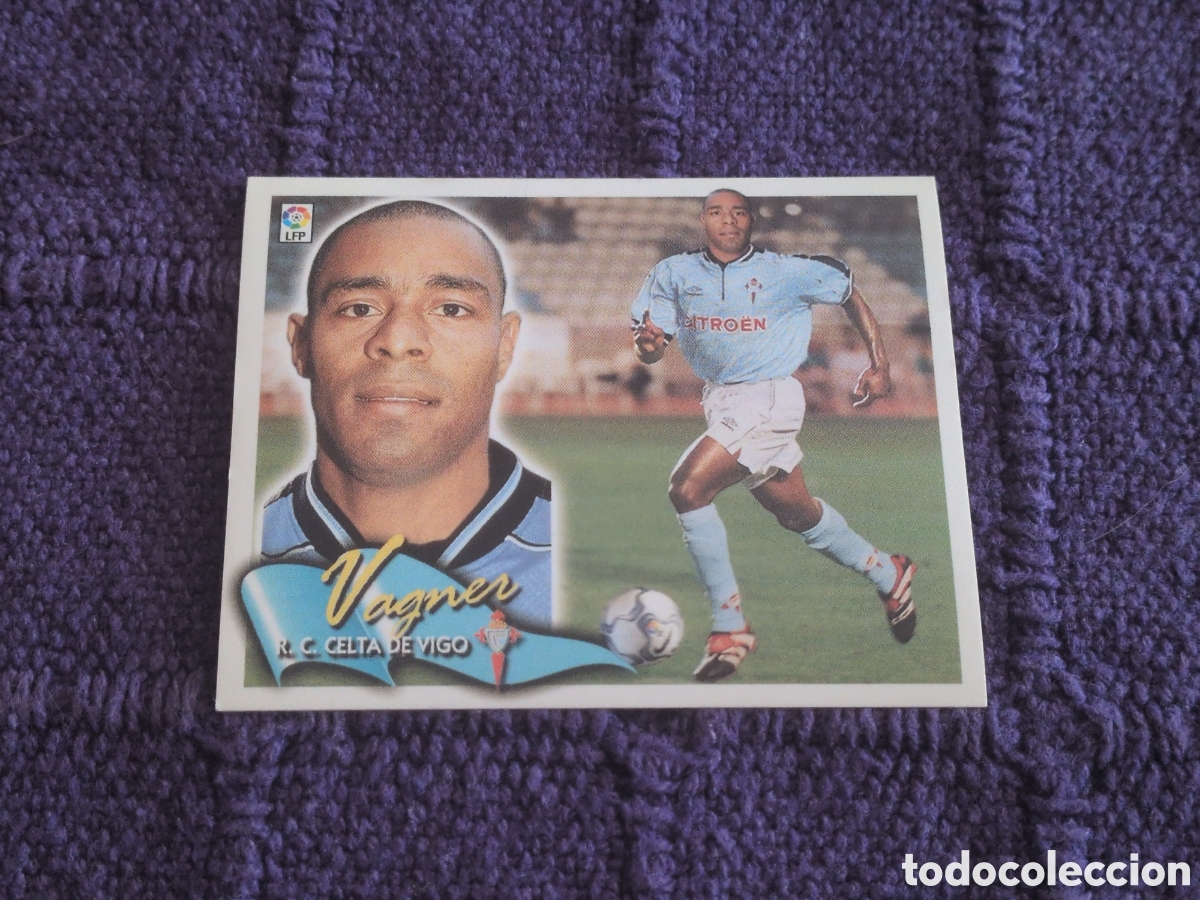 Football Stickers: Celta de Vigo - Vagner - COLOCA - Ediciones Este Liga 2000-2001, 00-01 - Nunca Pegado