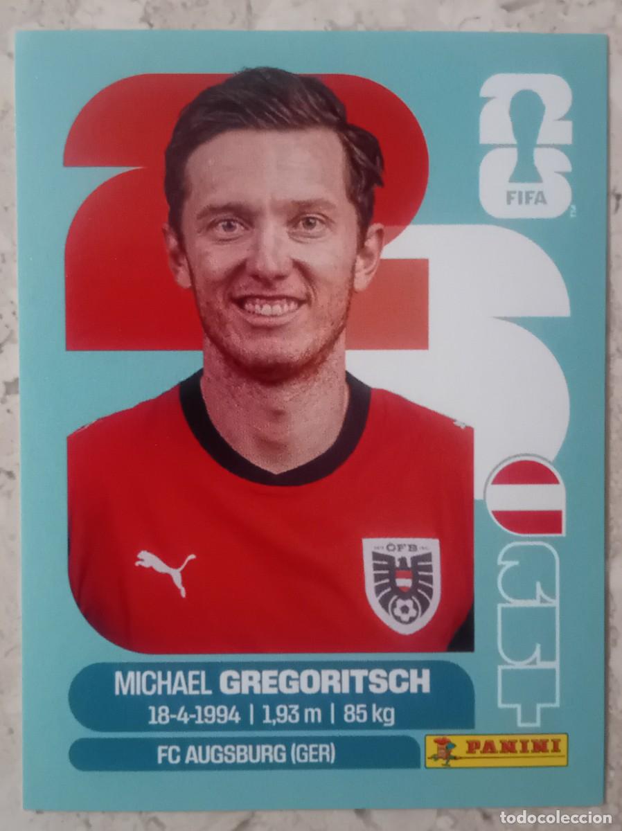 Cromos de f&uacute;tbol: Figurina Panini 2026 Cromo World Cup Usa Mundial 2026 Michael Gregoritsch Austria n AUT 19