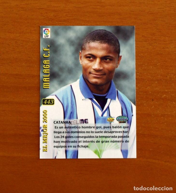 Cromos de f&uacute;tbol: M&aacute;laga - N&ordm; 443 Catanha El Mejor 2000 - Mundicromo Las Fichas de la Liga 2000-2001, 00-01
