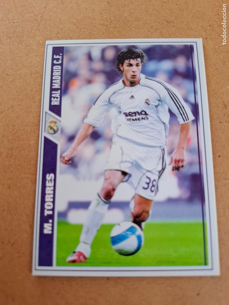 Cromos de f&uacute;tbol: MUNDICROMO 2007 2008 07 08 - 9 TORRES - REAL MADRID