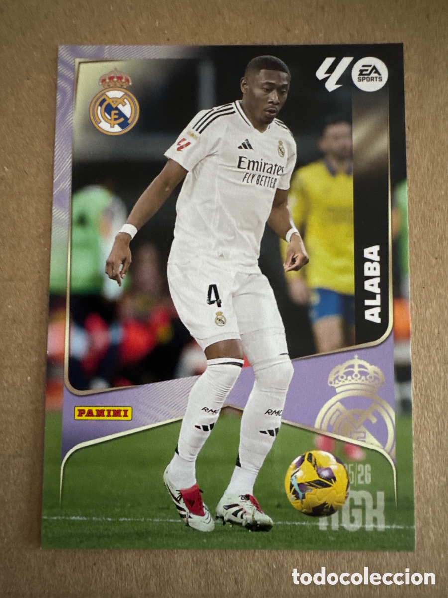 Football Stickers: # 224 Alaba Real Madrid Megacracks 25 26 2025 2026 MGK