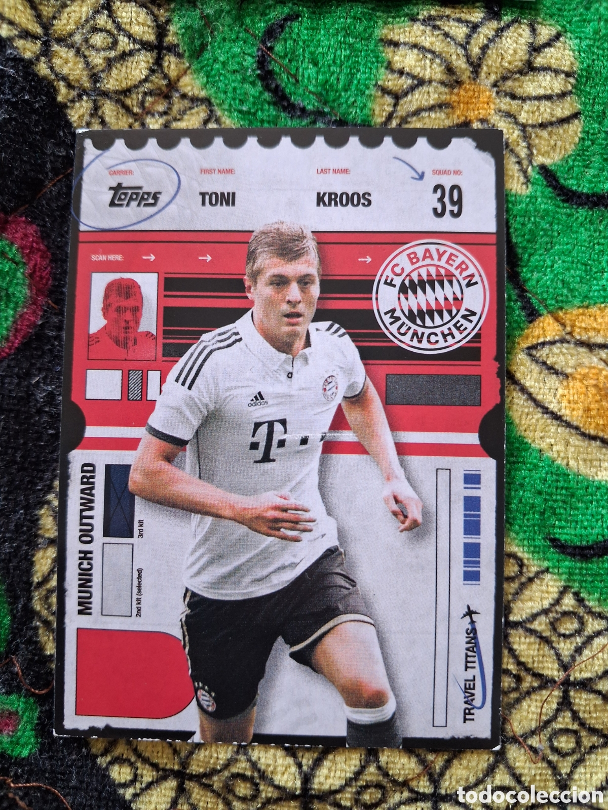 Cromos de Futebol: Topps FC Bayern M&uuml;nchen Team Set Travel Titans de Toni Kroos