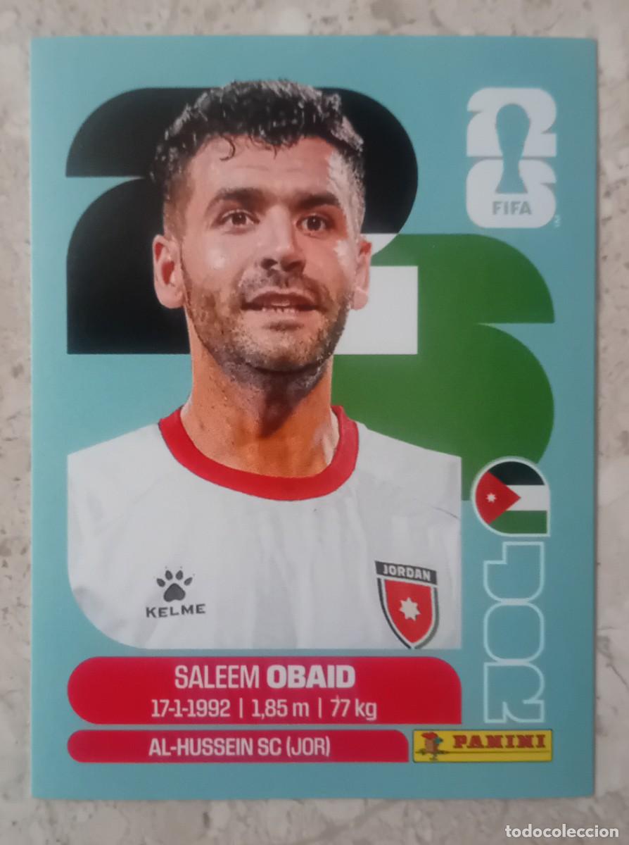 Cromos de Futebol: Figurina Panini 2026 Cromo World Cup Usa Mundial 2026 Saleem Obaid Jordan n JOR 7