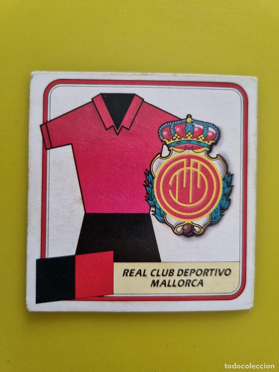 Fu&szlig;ball-Sticker: CROMO FUTBOL LIGA ESTE 89 90 1989 1990 NUNCA PEGADO SIN PEGAR UNIFORME Y ESCUDO RCD MALLORCA AR926