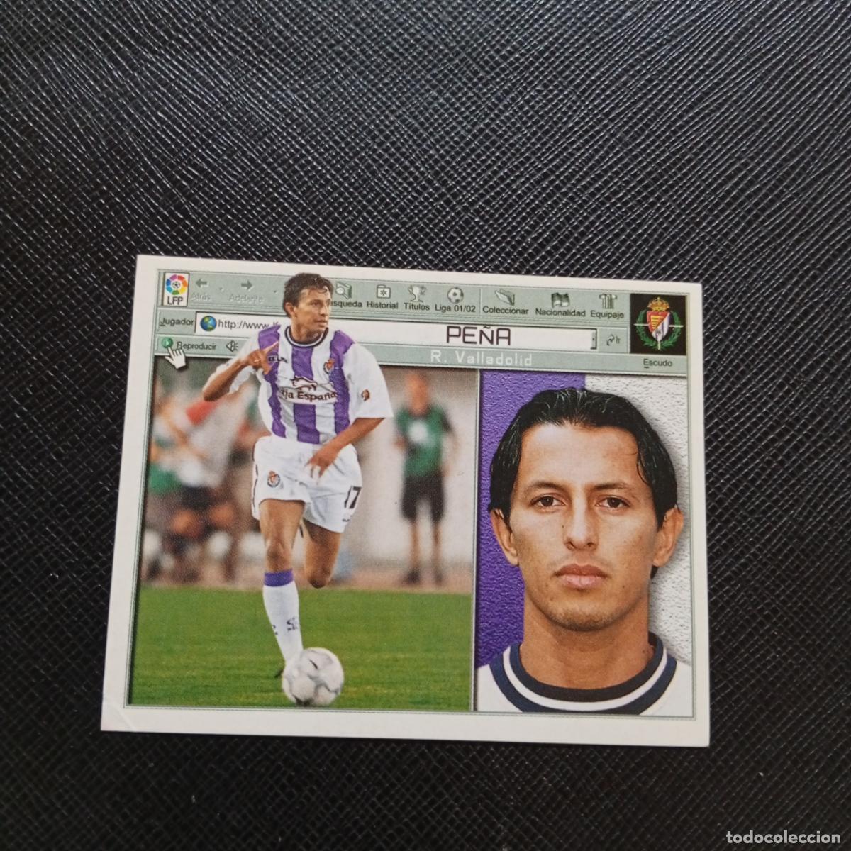 Football Stickers: PE&Ntilde;A VALLADOLID ESTE 2001 2002 CROMO FUTBOL 01 02 LIGA - SIN PEGAR - A58 PG388
