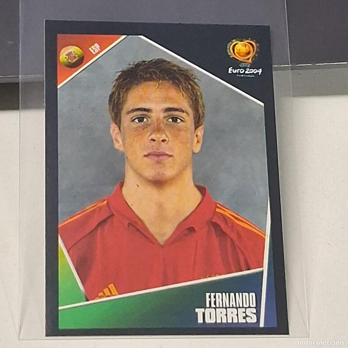 Fu&szlig;ball-Sticker: D9 88 FERNANDO TORRES ESPA&Ntilde;A SPAIN CROMOS EUROCOPA FUTBOL PORTUGAL 04 FIFA EURO 2004 EURO2004 PANINI