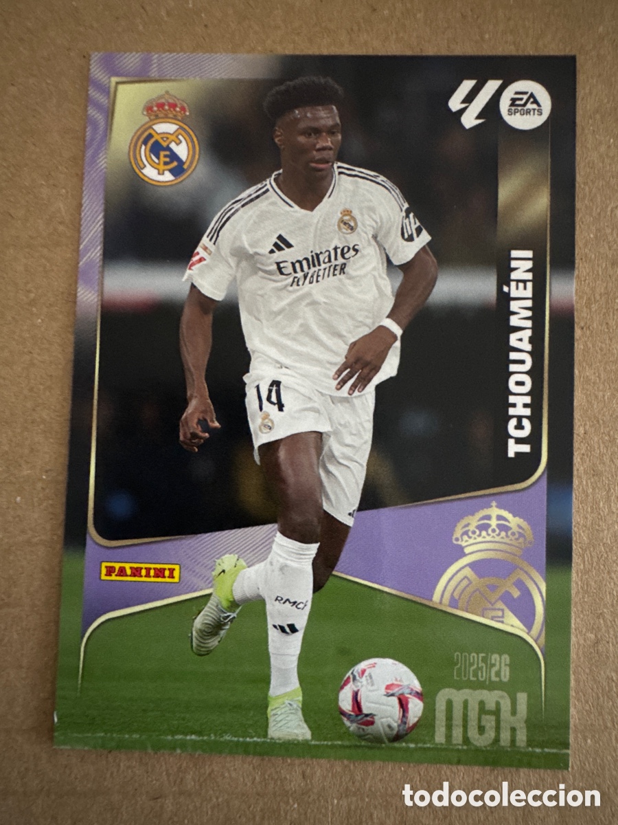 Football Stickers: # 226 Tchouameni Real Madrid Megacracks 25 26 2025 2026 MGK