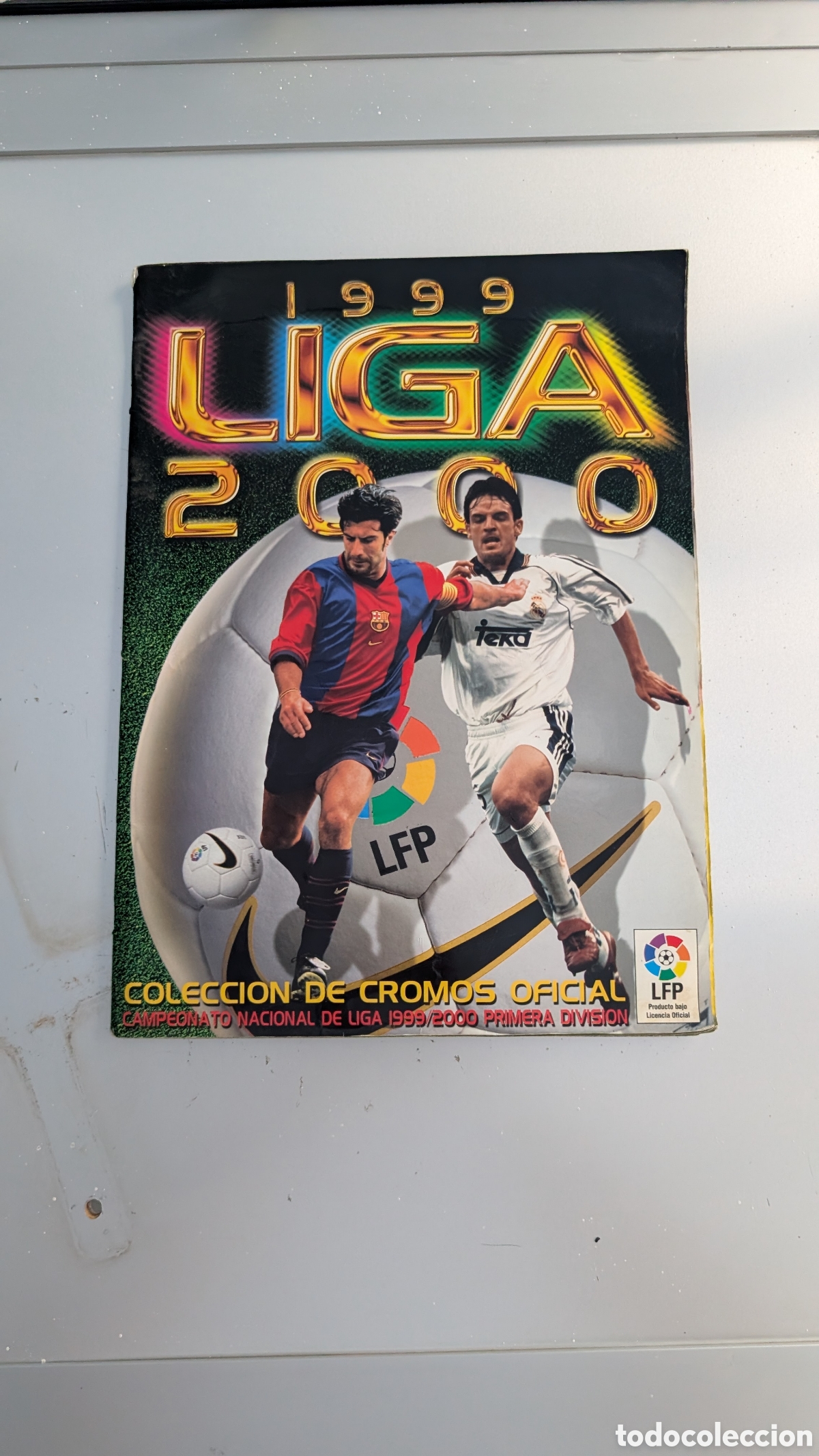 Fu&szlig;ball-Sticker: ALBUM COMPLETO A CROMO POR CASILLA CON JANDRO LIGA ESTE 1999/00 99 00 BUEN ESTADO GENERAL