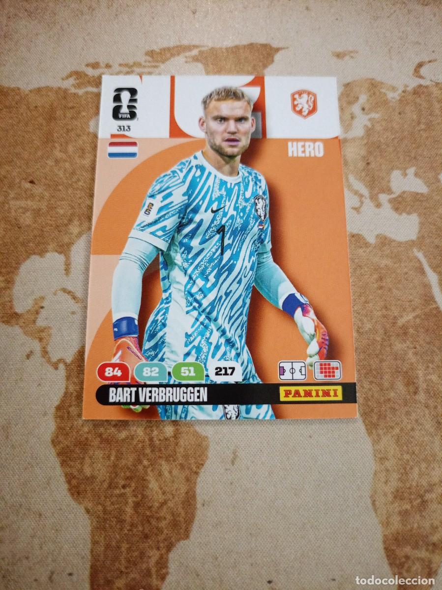 Fu&szlig;ball-Sticker: Pa&iacute;ses Bajos 313 BART VERBRUGGEN Adrenalyn WORLD Cup 2026