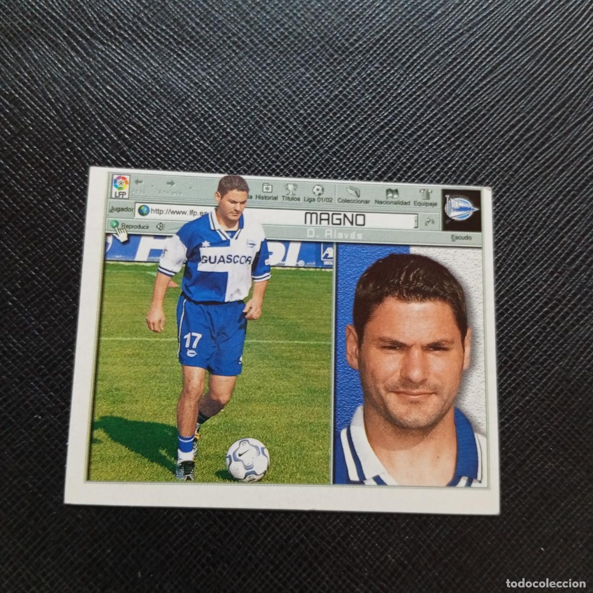 Cromos de Futebol: MAGNO ALAVES ESTE 2001 2002 CROMO FUTBOL 01 02 LIGA - SIN PEGAR - A58 PG388