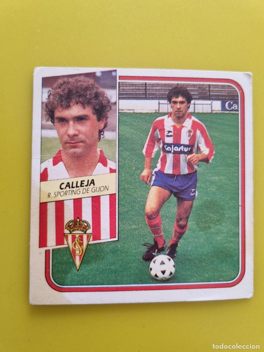 Cromos de Futebol: CROMO LIGA ESTE 89 90 1989 1990 NUNCA PEGADO SIN PEGAR CALLEJA SPORTING GIJON FICHAJES N&ordm;25 AR926