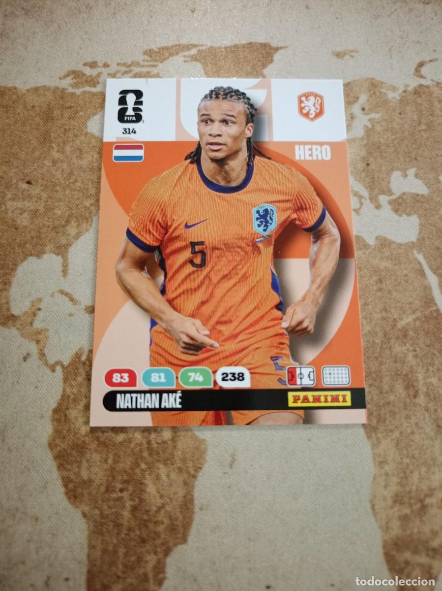 Cromos de Futebol: Pa&iacute;ses Bajos 314 NATAN AK&Eacute; Adrenalyn WORLD Cup 2026