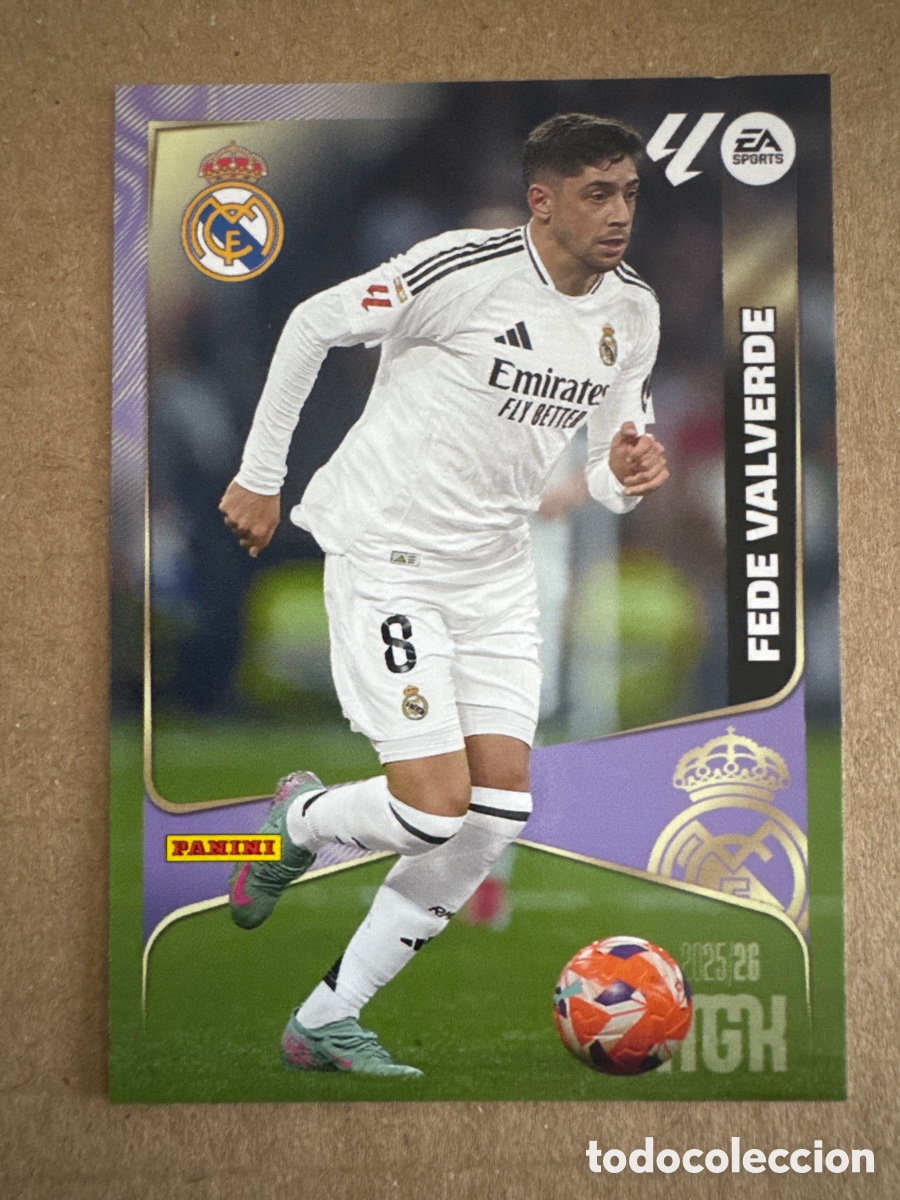 Cromos de Futebol: # 228 Fede Valverde Real Madrid Megacracks 25 26 2025 2026 MGK