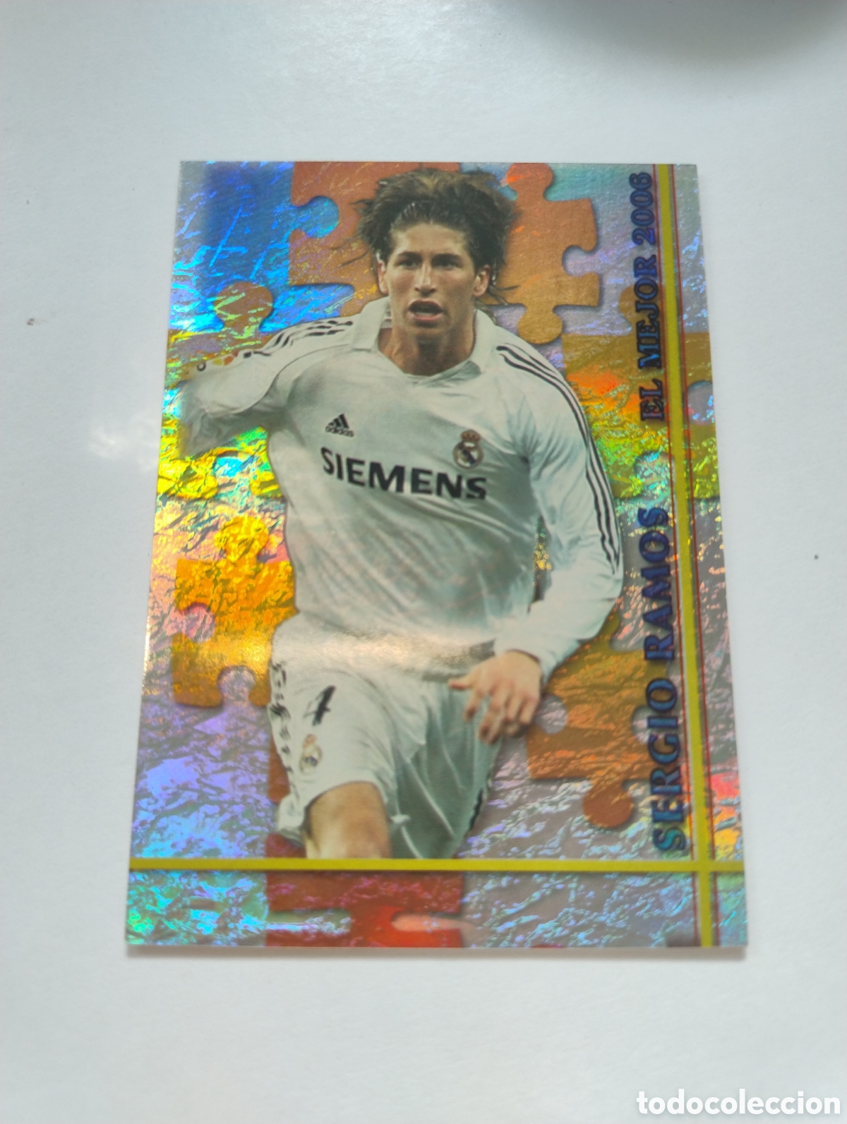 Cromos de f&uacute;tbol: 54 - Sergio Ramos - Real Madrid - Mundicromo 2006 - 2007 El Mejor