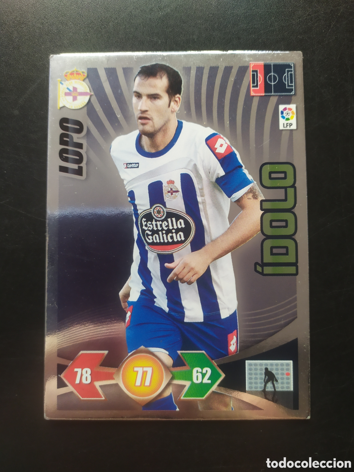 Cromos de f&uacute;tbol: Adrenalyn 2009 2010 09 10 panini Lopo idolo Deportivo Coru&ntilde;a