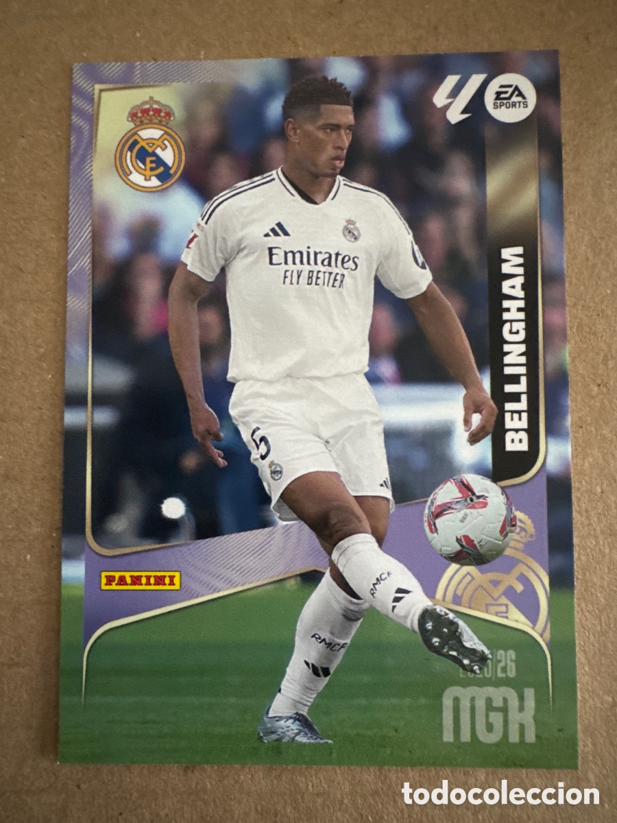 Cromos de f&uacute;tbol: # 229 Bellingham Real Madrid Megacracks 25 26 2025 2026 MGK