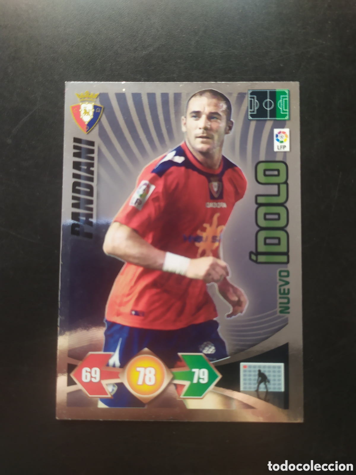 Fu&szlig;ball-Sticker: Adrenalyn 2009 2010 09 10 panini Pandiani nuevo idolo Osasuna