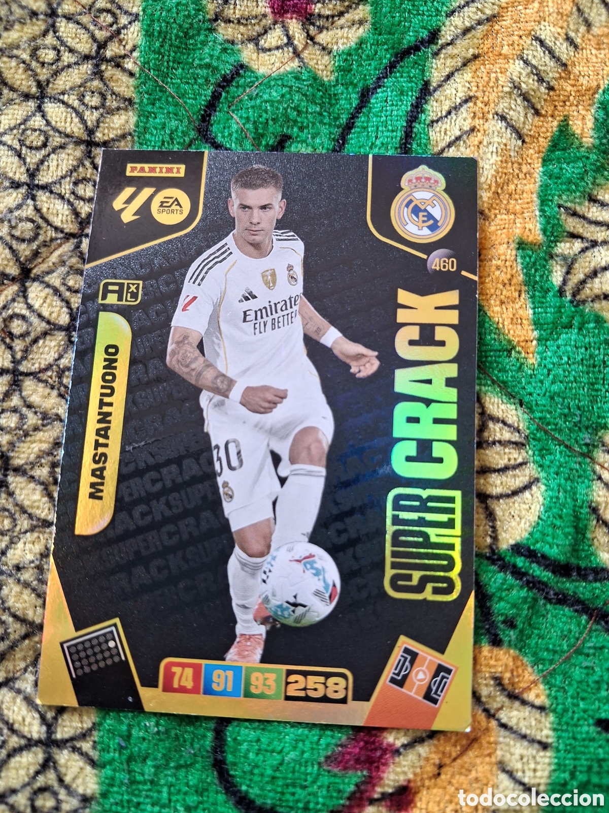 Football Stickers: CROMO ADRENALYN 2025-26 25-26 MASTANTUONO SUPERCRACK SUPER CRACK N 460