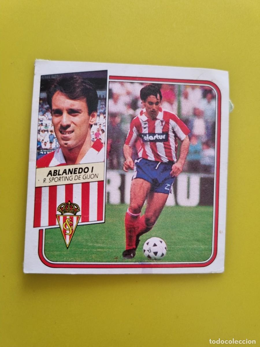 Cromos de f&uacute;tbol: CROMO FUTBOL LIGA ESTE 89 90 1989 1990 ABLANEDO I SPORTING GIJON DESPEGADO AR926