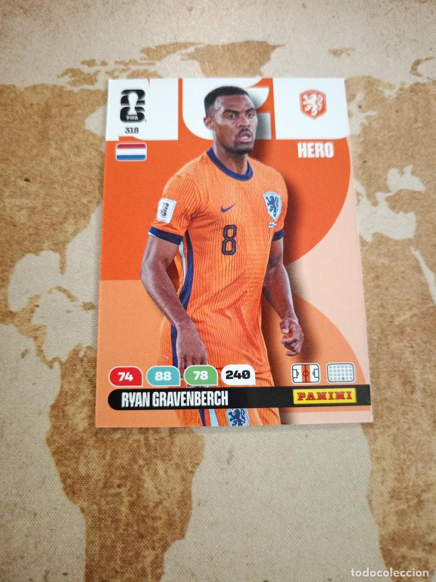 Football Stickers: Pa&iacute;ses Bajos 318 RYAN GRAVENBERCH Adrenalyn WORLD Cup 2026