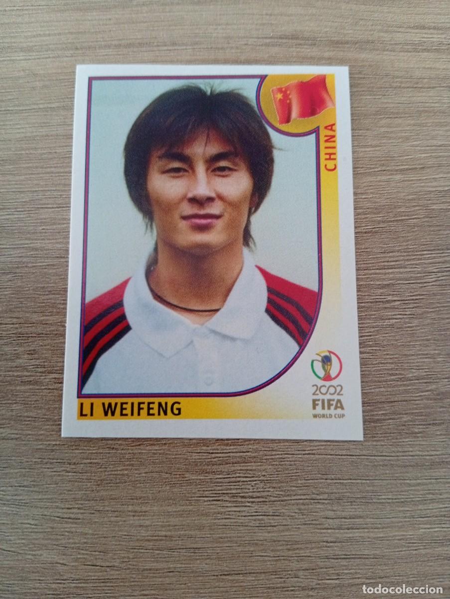 Cromos de f&uacute;tbol: LI WEIFENG 211 CHINA MUNDIAL KOREA JAPON 2002 02 PANINI NUNCA PEGADO