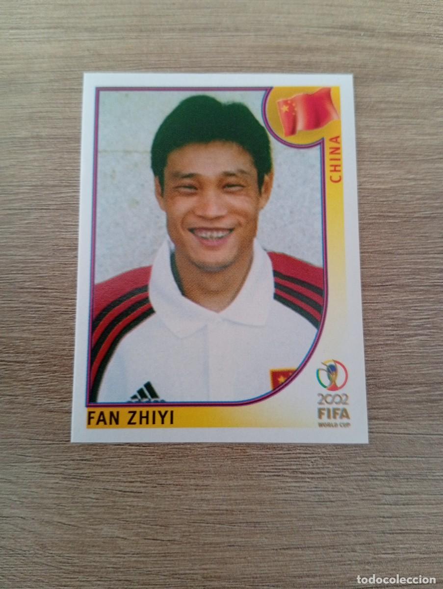 Cartes &agrave; collectionner de Football: FAN ZHIYI 212 CHINA MUNDIAL KOREA JAPON 2002 02 PANINI NUNCA PEGADO
