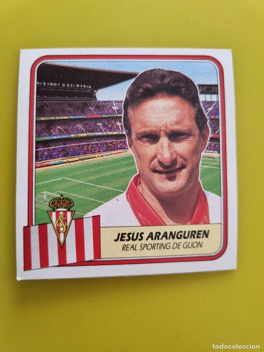 Cartes &agrave; collectionner de Football: CROMO FUTBOL LIGA ESTE 89 90 1989 1990 NUNCA PEGADO SIN PEGAR JESUS ARANGUREN SPORTING GIJON AR926