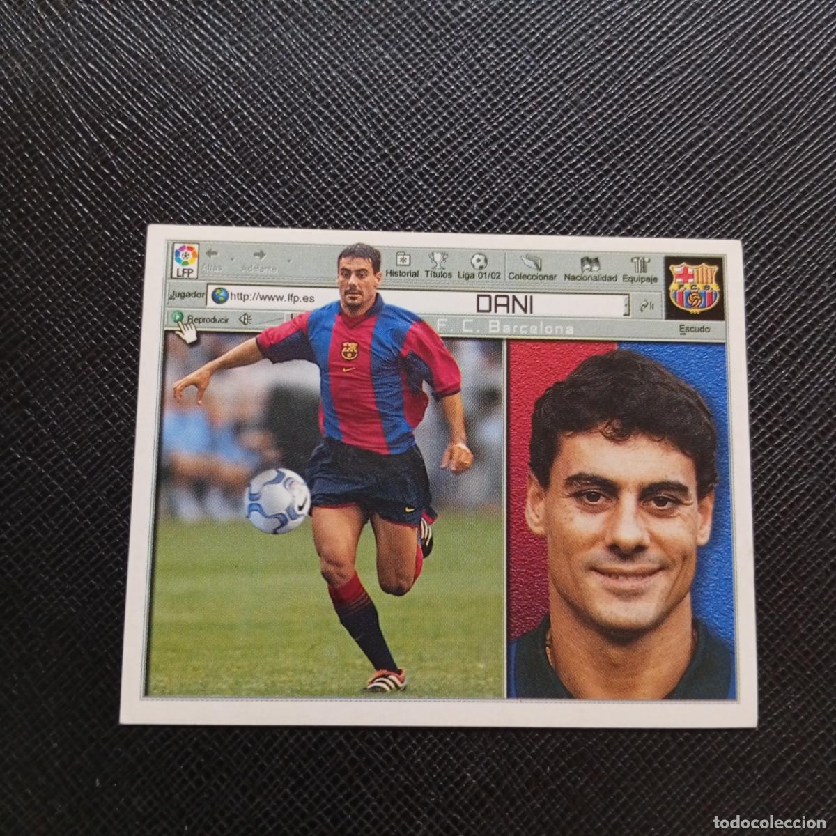 Cartes &agrave; collectionner de Football: DANI BARCELONA ESTE 2001 2002 CROMO FUTBOL 01 02 LIGA - SIN PEGAR - A58 PG424
