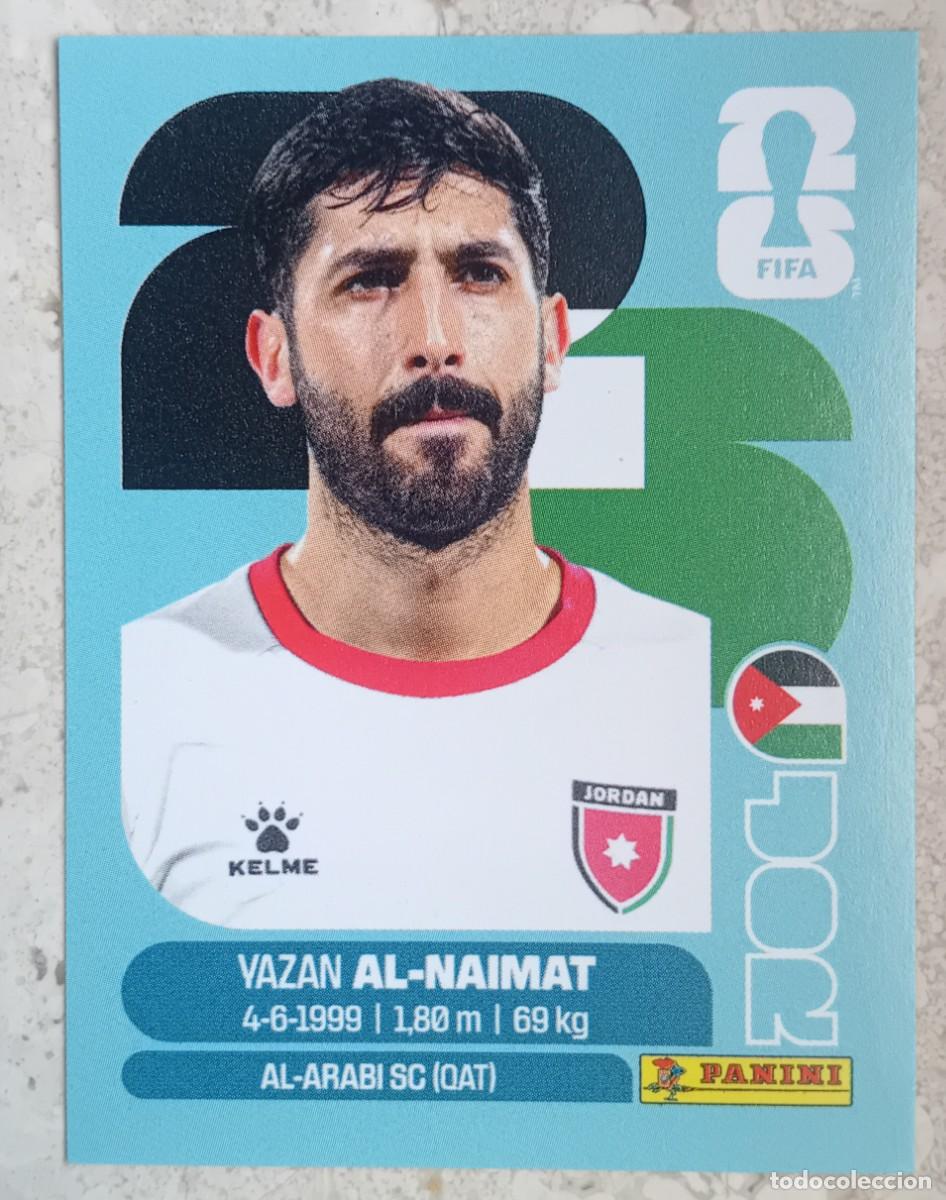 Cromos de f&uacute;tbol: Figurina Panini 2026 Cromo World Cup Usa Mundial 2026 Yazan Al Naimat Jordan n JOR 16
