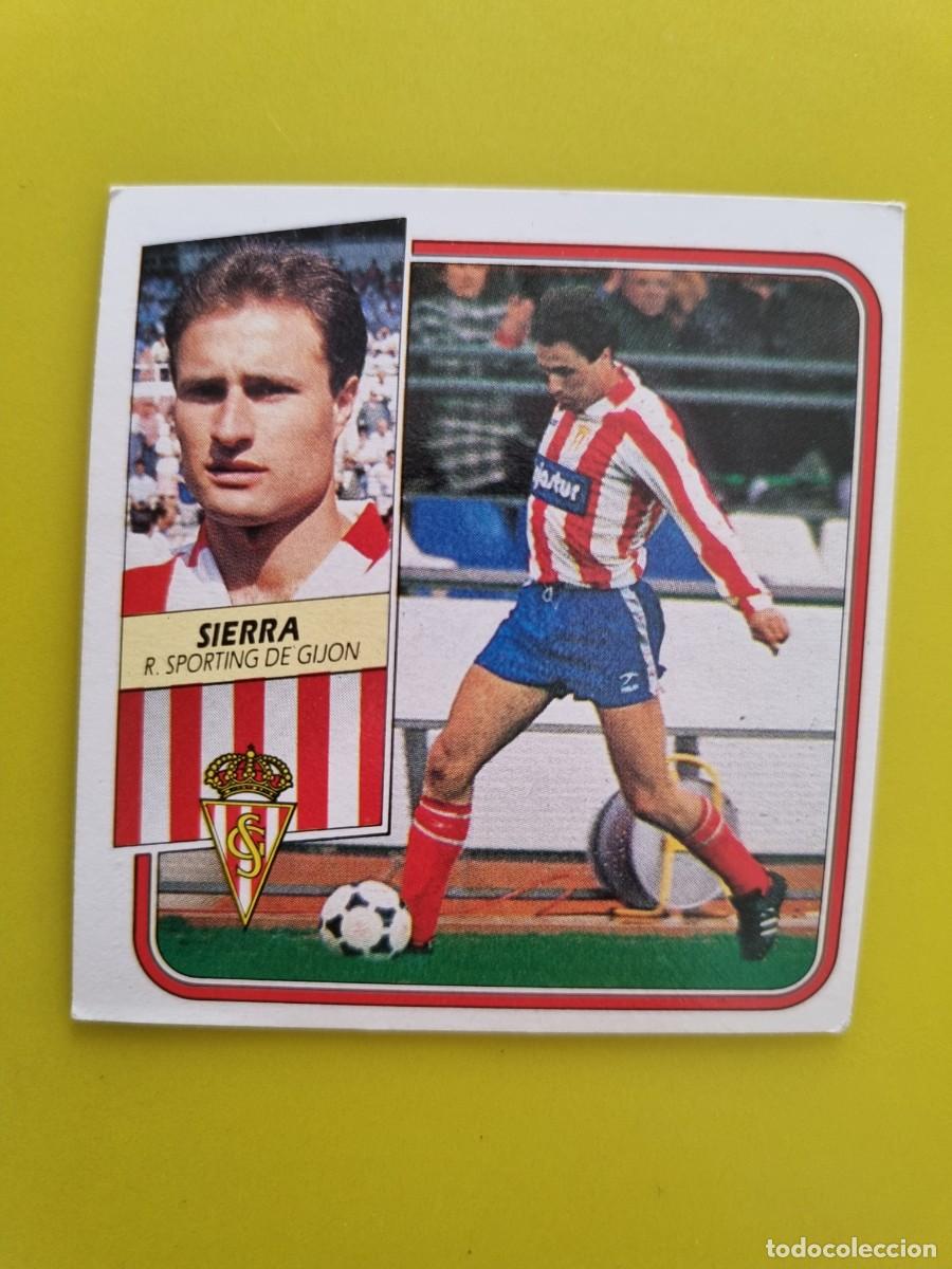 Cromos de f&uacute;tbol: CROMO FUTBOL LIGA ESTE 89 90 1989 1990 NUNCA PEGADO SIN PEGAR SIERRA SPORTING GIJON AR926