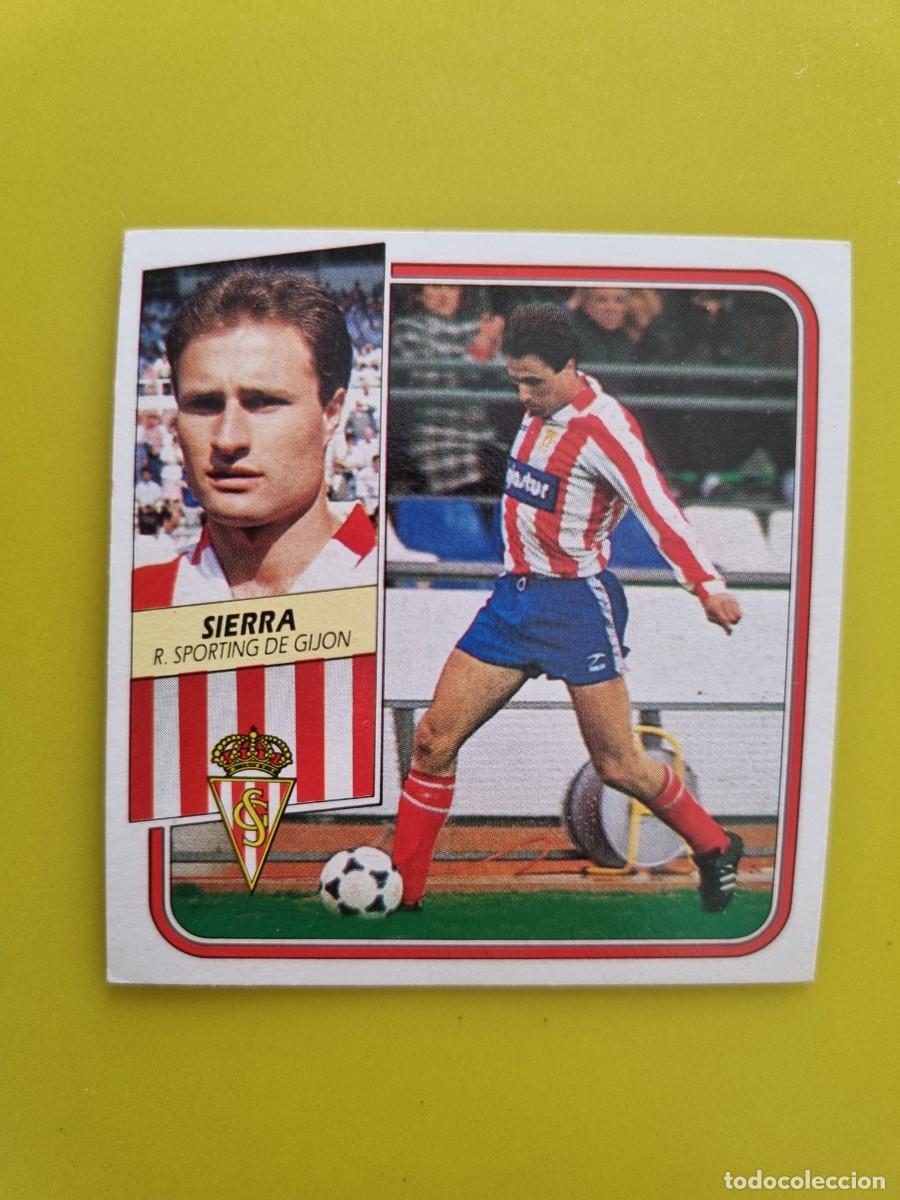 Cromos de f&uacute;tbol: CROMO FUTBOL LIGA ESTE 89 90 1989 1990 NUNCA PEGADO SIN PEGAR SIERRA SPORTING GIJON AR926