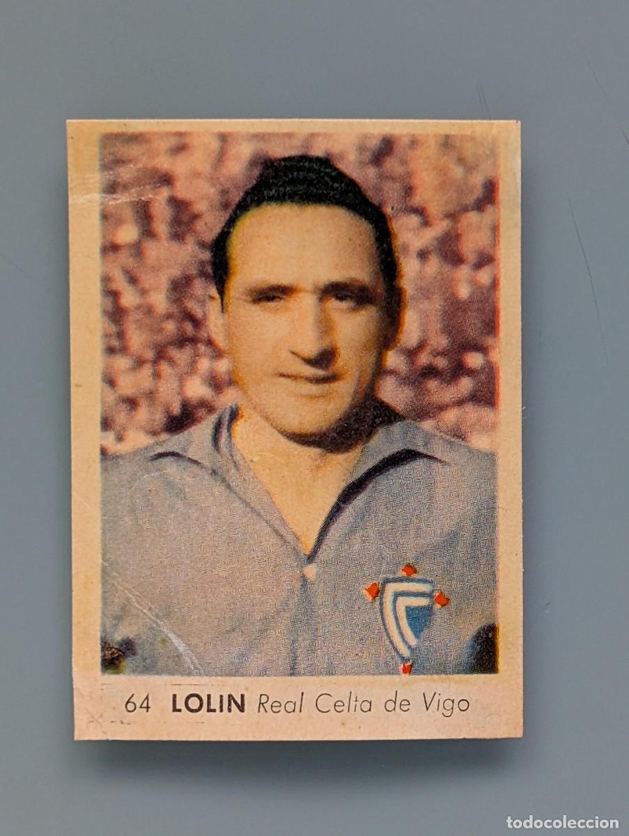 Cromos de f&uacute;tbol: RARO CROMO LOLIN CELTA VIGO RUIZ ROMERO 1955 1956 55/56 FOOTBALL FUTBOL CORU&Ntilde;A GALICIA