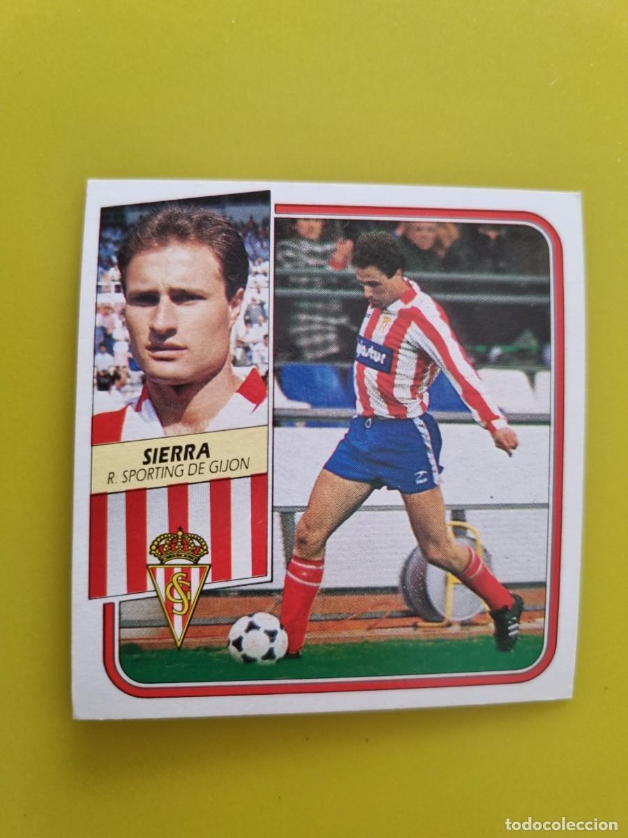 Cromos de f&uacute;tbol: CROMO FUTBOL LIGA ESTE 89 90 1989 1990 NUNCA PEGADO SIN PEGAR SIERRA SPORTING GIJON AR926