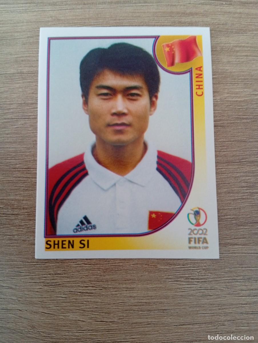 Cromos de f&uacute;tbol: SHEN SI 214 CHINA MUNDIAL KOREA JAPON 2002 02 PANINI NUNCA PEGADO